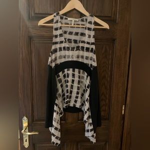 BCBG silk top size XS/S